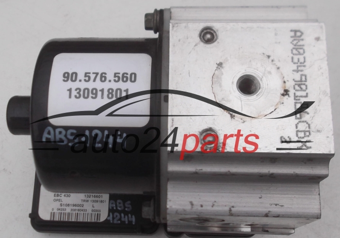 BOMBA HIDRAULICA Y CENTRALITA ABS OPEL VECTRA B 90.576.560, 90576560 EBC 430 13216601, TRW 13091801, S108196002 L