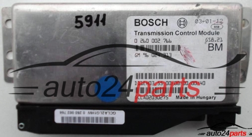 GETRIEBESTEUERGERÄT GETRIBESTEUERUNG OPEL OMEGA 2.2 BOSCH 0 260 002 766, 0260002766, 96 024 313, 96024313 