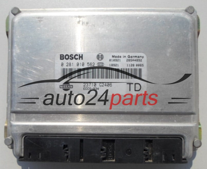 CALCULATEUR MOTEUR NISSAN CABSTAR 2.7 BOSCH 0 281 010 562, 23710 G2406