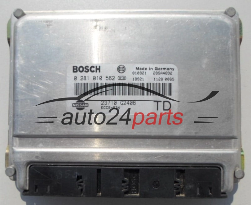 CALCULATEUR MOTEUR NISSAN CABSTAR 2.7 BOSCH 0 281 010 562, 23710 G2406