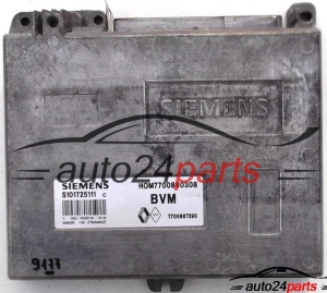 MOTORSTEUERGERÄT ECU STEUERGERAT RENAULT LAGUNA 1.8, SIEMENS S101725111 C, S101725111C, HOM7700860308 BVM 