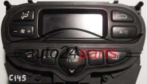 UNITE D'AFFICHAGE CLIMATRONIC PEUGEOT 307 BEHR 92054 01, GKR 9140010385, 96430991XT, 96430991 XT, 96 430 991 XT 