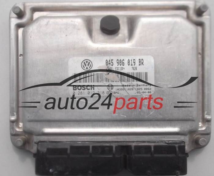 ECU CENTRALITA DE MOTOR SEAT IBIZA SKODA FABIA OCTAVIA 1.4 TDI BNM 045 906 010 BR, 045906019BR, BOSCH 0 281012 318, 0281012318, 1039S11626