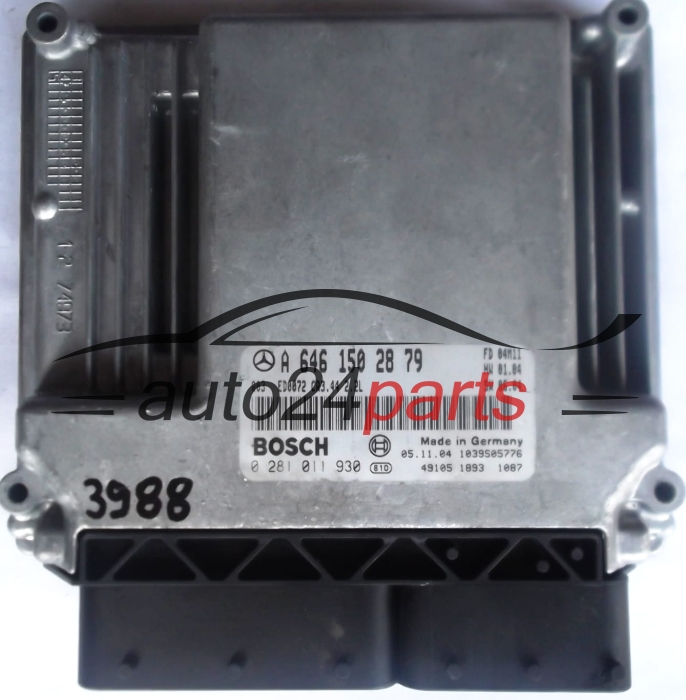 calculateur moteur pour mercedes w203 200 cdi