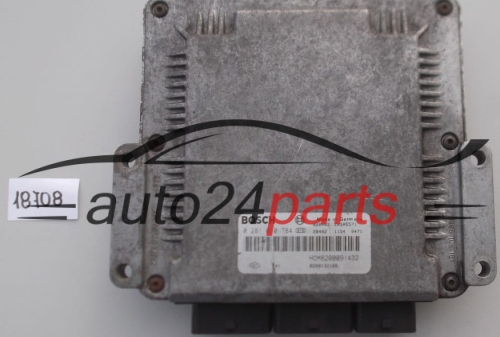 KOMPUTER STEROWNIK SILNIKA RENAULT MASTER 2.5 DCI BOSCH 0281010784 HOM8200091432 8200091432 8200132188 28SA5571