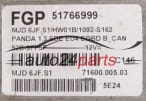 KOMPUTER STEROWNIK SILNIKA FIAT GRANDE PUNTO 1.3 JTD MAGNETI MARELLI MJD 6JF.S1