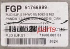 KOMPUTER STEROWNIK SILNIKA FIAT GRANDE PUNTO 1.3 JTD MAGNETI MARELLI MJD 6JF.S1