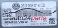 CALCULATEUR MOTEUR VOLKSWAGEN PASSAT 2.0 TDI SIEMENS VDO 5WP45600 AC,  03G 906 018 CD