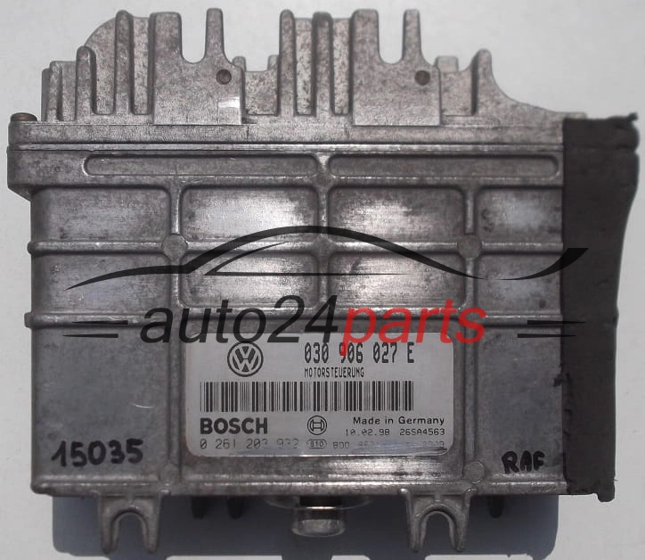 030906027E, 030 906 027 E, BOSCH 0261203931/932, 0 261 203 931, 0 261 203 932, 0261203932