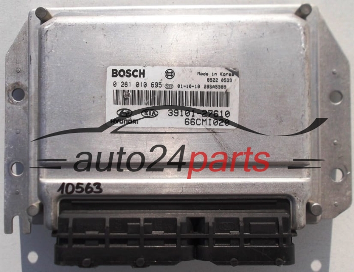 KOMPUTER STEROWNIK SILNIKA HYUNDAI MATRIX 1.5 CRDI BOSCH 0 281 010 695, 0281010695, 39101-27610, 3910127610
