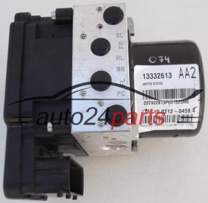 ABS HYDRAULIK-AGGREGAT MIT STEUERGERAET OPEL ASTRA J GM 13332613 AA2, ATE 10.0212-0459.4, 10021204594, 10.0961-4507.3, 10096145073, 10.0619-3373.1, 10061933731, 28.5610-9706.3, 28561097063