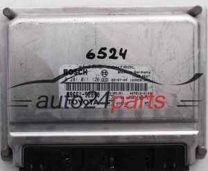 MOTORSTEUERGERÄT ECU STEUERGERAT TOYOTA YARIS 1.4 BOSCH 0 281 011 126, 0281011126, 89661-52890, 8966152890