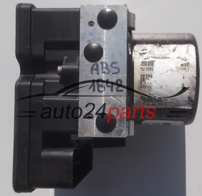 POMPE HYDRAULIQUE ET CALCULATEUR d'ABS JEEP CHEROKEE LIBERTY 2.8 CRD P52129363AA, ATE 25.0206-1128.4, 25.0926-4328.3
