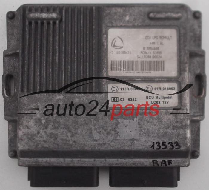 Unidad de control LPG 110R006011 67R016002