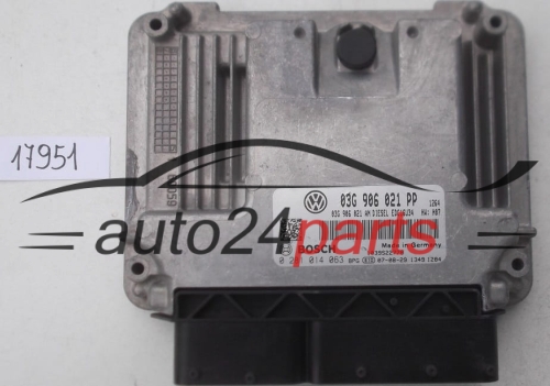 KOMPUTER STEROWNIK SILNIKA VW VOLKSWAGEN GOLF 2.0 TDI BOSCH 0 281 014 063
