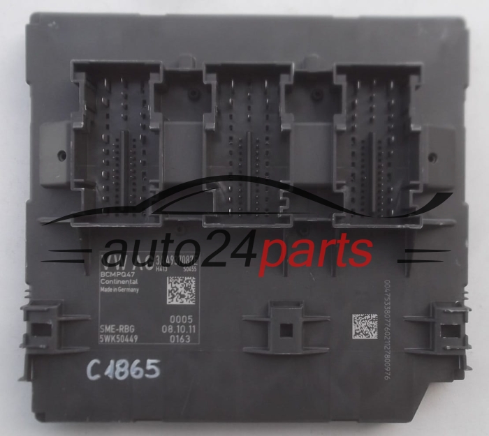 CENTRALKA MODUL STEROWNIK VW VOLKSWAGEN PASSAT 3AA937087E, 5WK 50449, 5WK50449