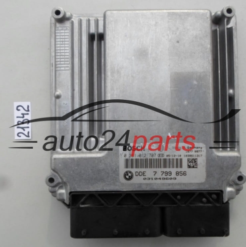 KOMPUTER STEROWNIK SILNIKA BMW E90 330 3.0 DIESEL BOSCH 0281012707, 0 281 012 707 DDE 7799856, 7 799 856