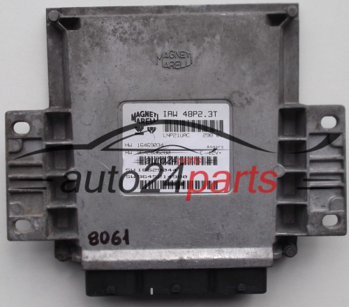 MOTORSTEUERGERÄT ECU STEUERGERAT PEUGEOT 206 MAGNETI MARELLI IAW 48P2.3T, IAW48P23T, 16469034, 9642606280, 16529044, 9645214980
