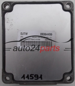 MOTORSTEUERGERÄT ECU STEUERGERAT OPEL ASTRA CORSA ZAFIRA DELPHI DELCO 09364499 DJTW, 09364499DJTW, HSFI-2.1