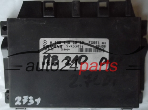 BOITE DE VITESSES AUTOMATIQUE MERCEDES W210 E270 CDI A0255451232, A 025 545 12 32, SIEMENS 5WK33852 99W38 EGS51 