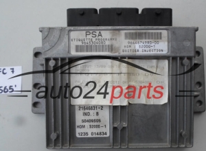 KOMPUTER STEROWNIK SILNIKA CITROEN PEUGEOT 21646831-2, 216468312, 9645304080 - 565, 572