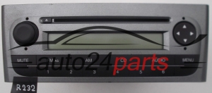 RADIO CD  FIAT PUNTO F199 SM2 CD / F199SM2CD / 28178666 / 7354812990 / 4405C08A36AR3 - R232
