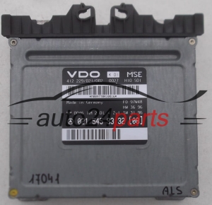 MOTORSTEUERGERÄT ECU STEUERGERAT MERCEDES W202 W210 2.0 L VDO 412 229/021/002, 412229021002, 021 545 93 32 [08], 0215459332