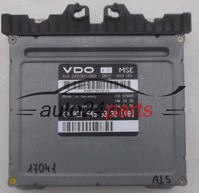 MOTORSTEUERGERÄT ECU STEUERGERAT MERCEDES W202 W210 2.0 L VDO 412 229/021/002