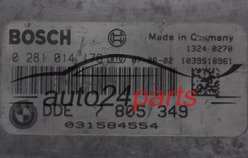 MOTORSTEUERGERÄT ECU STEUERGERÄT BMW X3 E83 2.0D