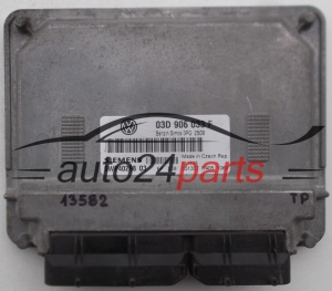  CALCULATEUR MOTEUR VOLKSWAGEN POLO SIEMENS 5WP40298 03, 5WP4029803, 03D 906 033 F, 03D906033F 