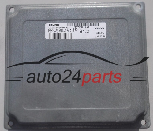 CALCULATEUR MOTEUR VOLVO S40 V50 SIEMENS S122185001 D,  30743219AA
