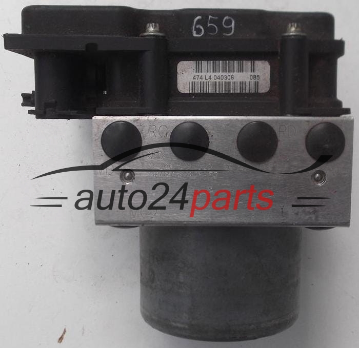 ABS POMPA I STEROWNIK CITROEN BERLINGO XSARA PICASSO PEUGEOT PARTNER BOSCH 0 265 231 522, 0265231522, 96 607 798 80, 9660779880, 0 265 800 415, 0265800415