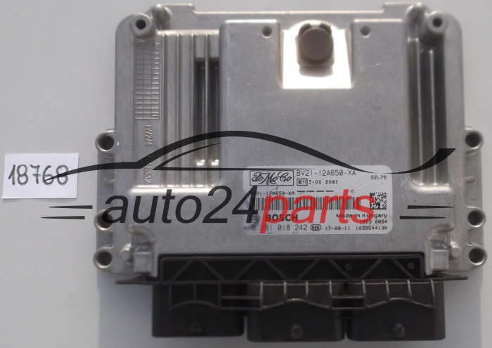 KOMPUTER STEROWNIK SILNIKA FORD 1.6 TDCI BOSCH 0 281 018 242,  BV21-12A650-XA