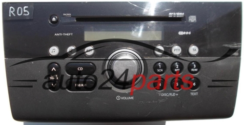 RADIO CD MP3 SUZUKI SWIFT 39101-62J30, 3910162J30 - R05