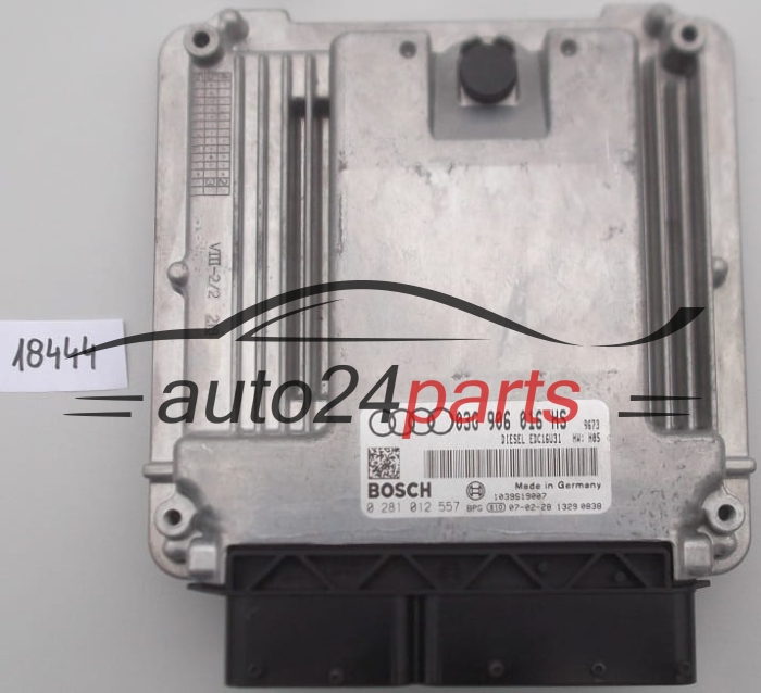 KOMPUTER STEROWNIK SILNIKA AUDI A6 2.0 TDI BOSCH 0 281 012 557, 0281012557, 03G 906 016 HS, 03G906016HS, EDC16U31
