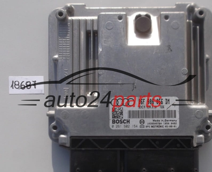 KOMPUTER STEROWNIK SILNIKA AUDI A3 2.0 FSI BOSCH 0 261 S02 154, 0261S02154, 06F 906 056 DM, 06F906056DM, MED9.5.10