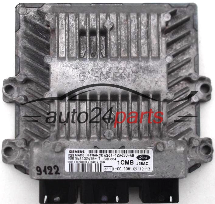 KOMPUTER STEROWNIK SILNIKA FORD FIESTA 1.4 TDCI 6S6112A650AB