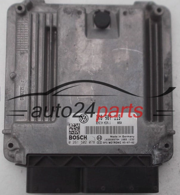CALCULATEUR MOTEUR VOLKSWAGEN GOLF 2.0 TFSI BOSCH 0 261 S02 078,  1K0 907 115