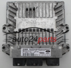 MOTORSTEUERGERÄT ECU STEUERGERÄT FORD FUSION 1.4 TDCI SIEMENS 5WS40240A-T, 5WS40240AT, 5S61-12A650-HA, 5S6112A650HA, 7BMA, SID804 