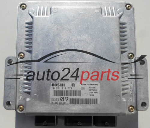 MOTORSTEUERGERÄT ECU STEUERGERÄT  PEUGEOT 2.0 HDI BOSCH 0 281 010 779, 96 446 061 80