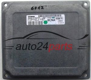 MOTORSTEUERGERÄT ECU STEUERGERÄT FORD FOCUS 1.6 SIEMENS S118944201 A, S118944201A, FoMoCo 7M51-12A650-AZA, 7M5112A650AZA, 6CNA, SIM29   