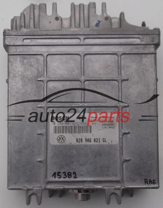 CALCULATEUR MOTEUR VW VOLKSWAGEN PASSAT 1.9 TDI BOSCH 0 281 001 655/656,  028 906 021 GL