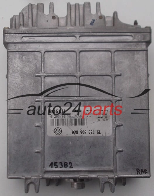 CALCULATEUR MOTEUR VW VOLKSWAGEN PASSAT 1.9 TDI BOSCH 0 281 001 655/656,  028 906 021 GL
