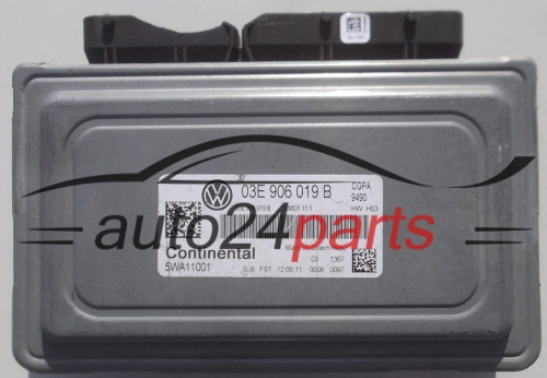 CALCULATEUR MOTEUR VOLKSWAGEN POLO 1.2 CONTINENTAL 5WA11001, 03E 906 019 B