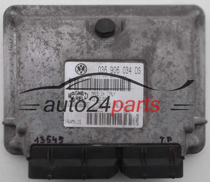 KOMPUTER STEROWNIK SILNIKA SEAT TOLEDO 1.6 036906034DS, 6160066907, BENZIN 4MV 005 4568  IAW4MVDS, IAW4MUDS