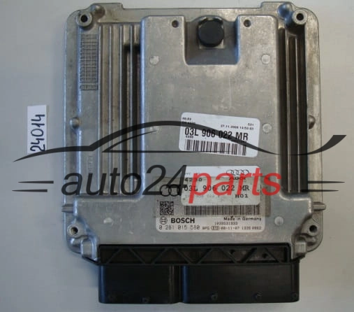 KOMPUTER STEROWNIK SILNIKA AUDI BOSCH 0 281 015 580, 0281015580, 03L 906 022 MR, 03L906022MR, EDC17CP14
