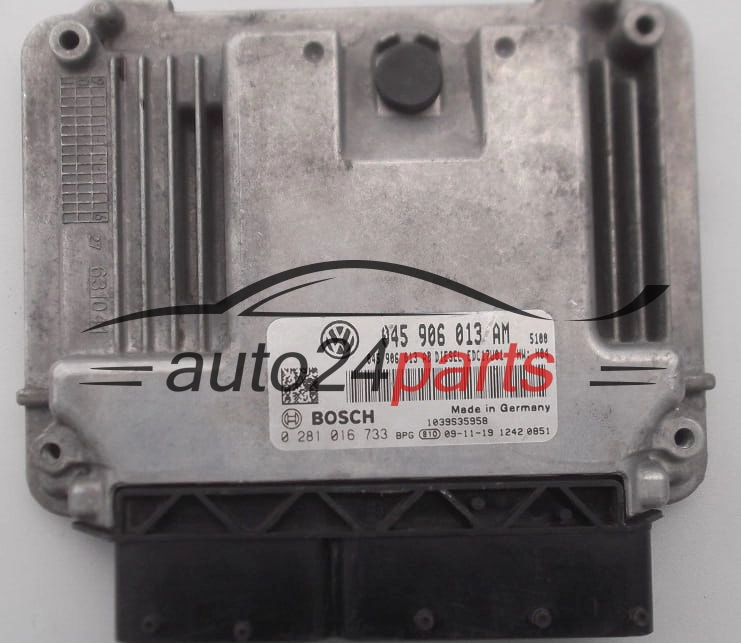 CALCULATEUR MOTEUR VOLKSWAGEN SEAT 1.4 TDI BOSCH 0 281 016 733,  045 906 013 AM