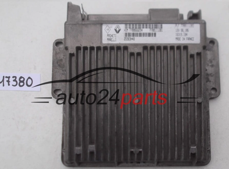 KOMPUTER STEROWNIK SILNIKA RENAULT CLIO 1.2 7700111201, HOM7700868294, HOM 7700868294, PLF 7700111203