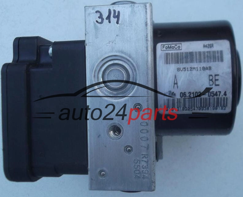 Pompa ABS i sterownik FORD FIESTA 8V512M110AB 06210205474 06210953263