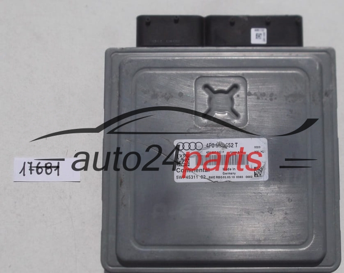 MOTORSTEUERGERÄT ECU STEUERGERAT AUDI A4 A6 2.4 CONTINENTAL 5WP45311 02, 5WP4531102, 4F0 907 552 T, 4F0907552T 